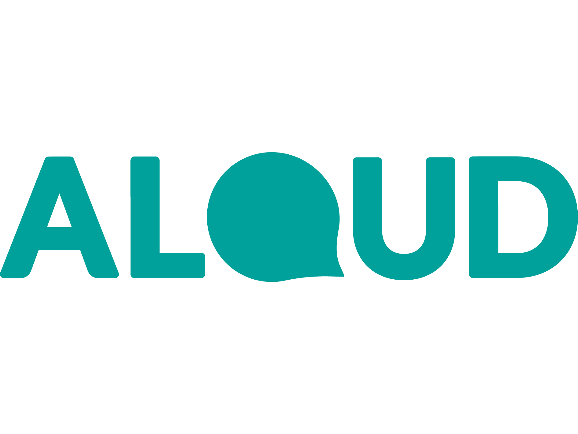 The Aloud Charity Logo