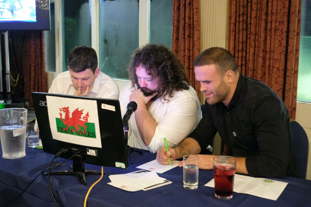 Welsh Rugby Players at Question of Sport